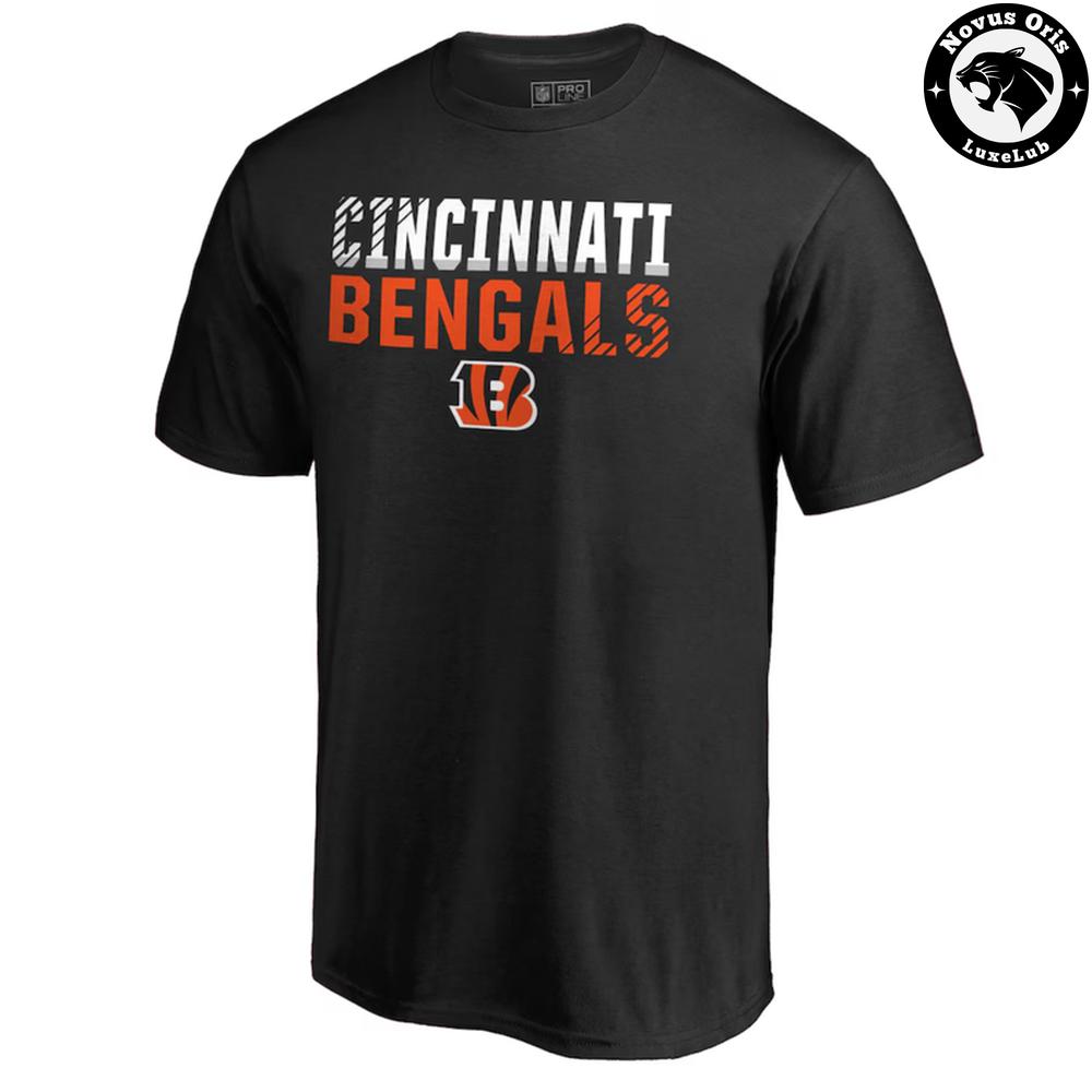 Cincinnati Bengals NFL Football Classic Team Logo Fan Gear T-Shirt