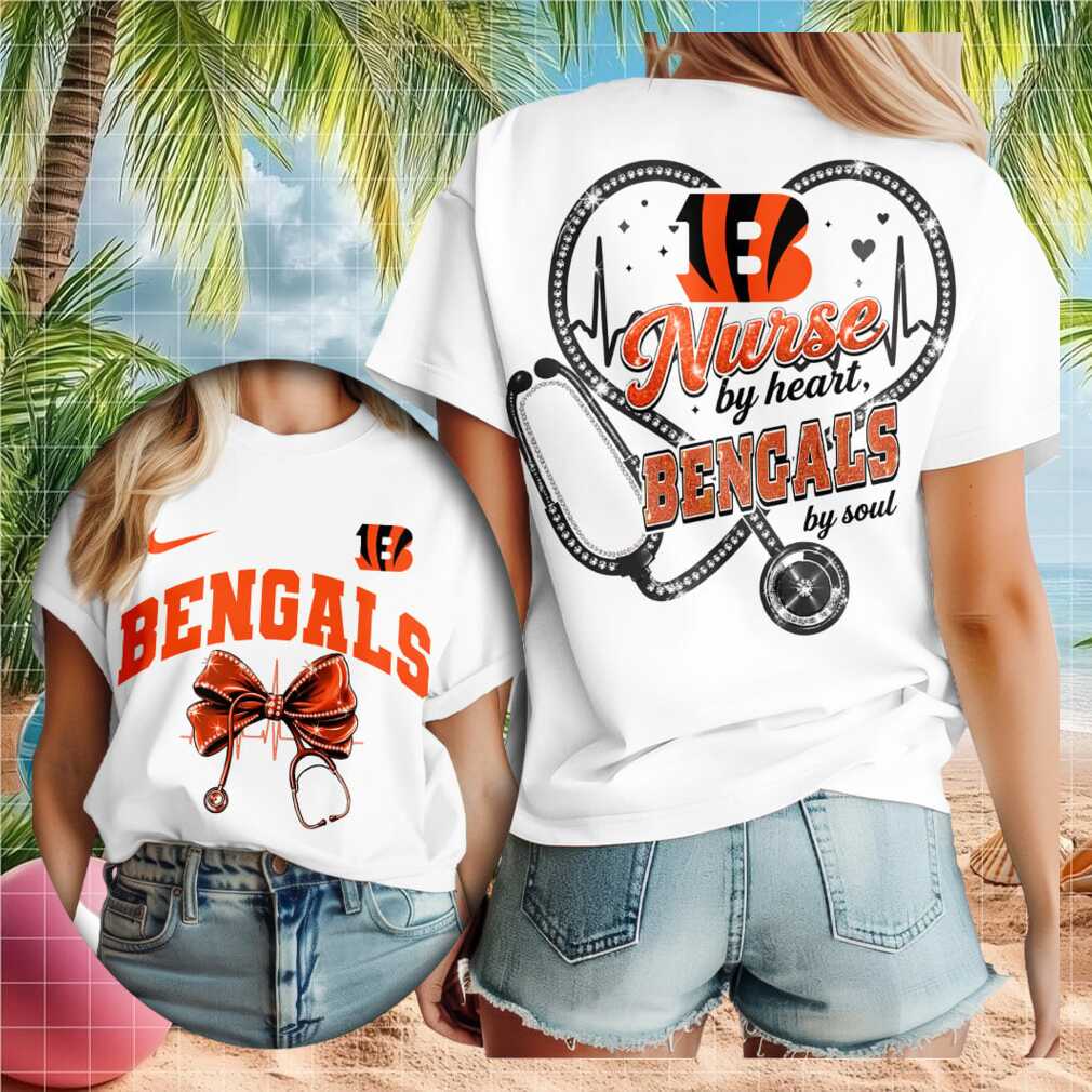 Cincinnati Bengals Nurse By Heart Football Shirt