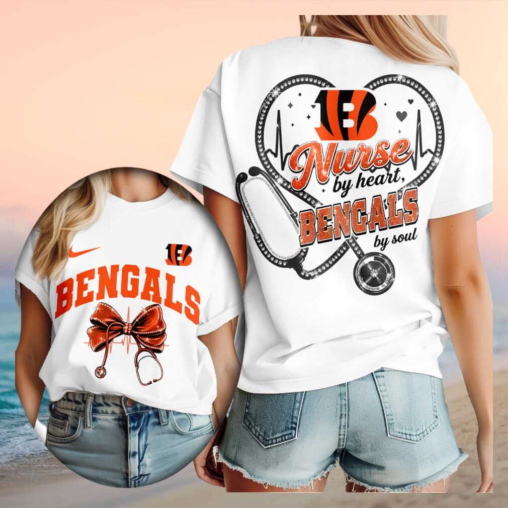 Cincinnati Bengals Nurse By Heart Football Shirt