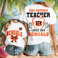 Cincinnati Football Retired Teacher Loves Her Team Shirt
