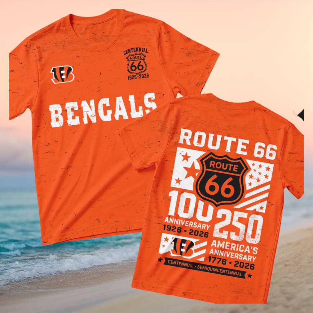 Cincinnati Football Route 66 Anniversary Shirt