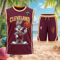 Cleveland Basketball Bugs Bunny Cartoon Sports Shirt