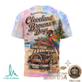 Cleveland Browns Beach Tropical Parrot Summer Men's T Shirt - Limotees LLC