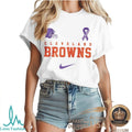 Cleveland Browns I Will Remember For You Alzheimer Awareness T Shirt - Limotees LLC