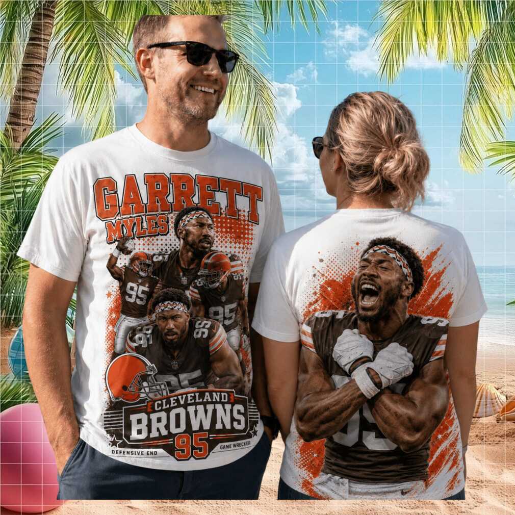 Cleveland Browns Myles Garrett Defensive End Game Wrecker Shirt