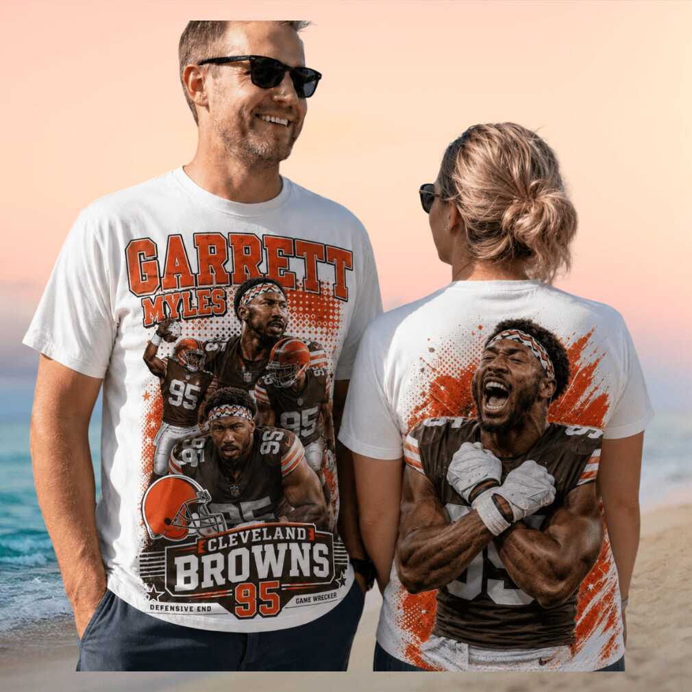 Cleveland Browns Myles Garrett Defensive End Game Wrecker Shirt