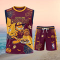 Cleveland Cavaliers Garfield Halloween Ghost Basketball Shirt