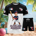 Cleveland Guardians Baseball Woody Character Fan Shirt
