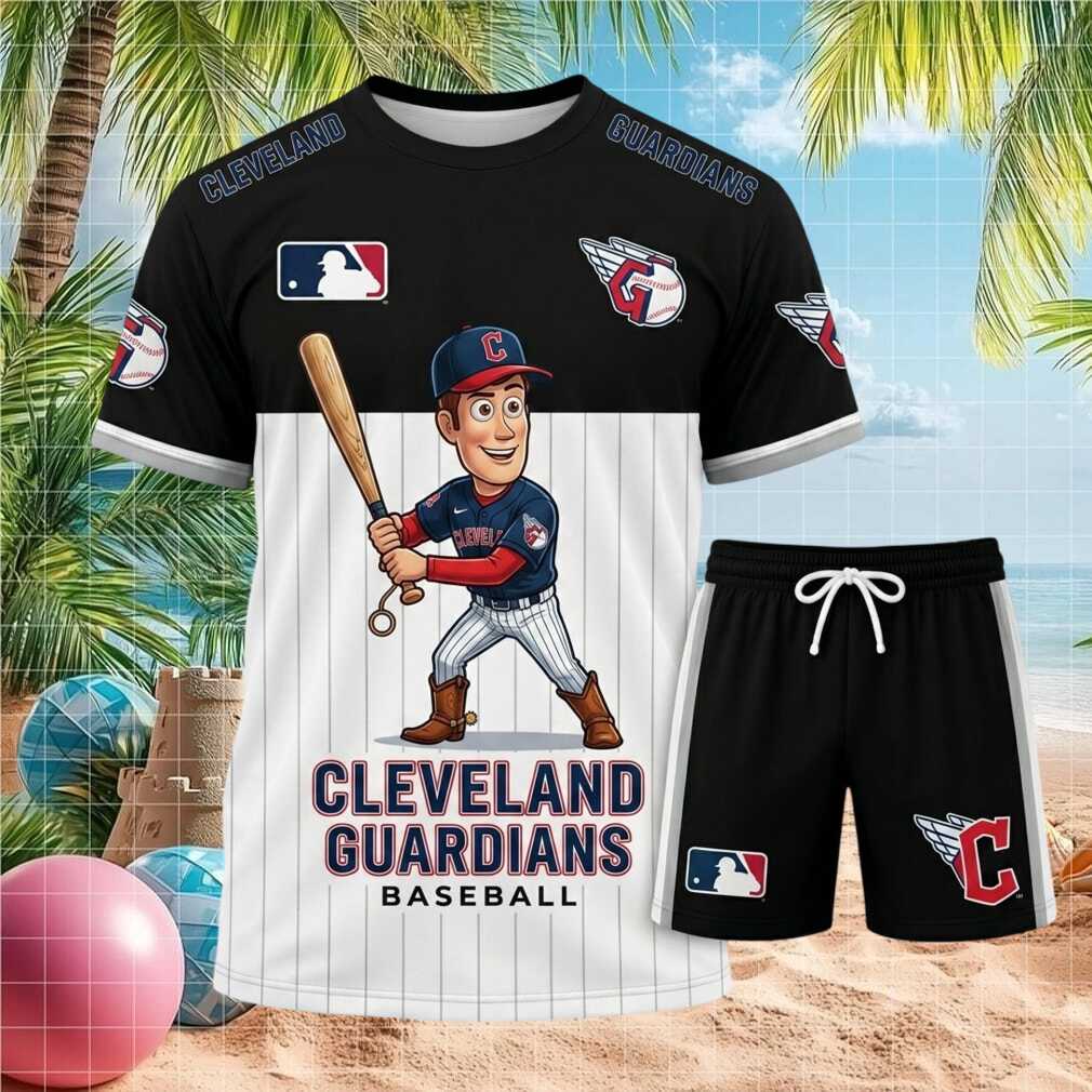 Cleveland Guardians Baseball Woody Character Fan Shirt