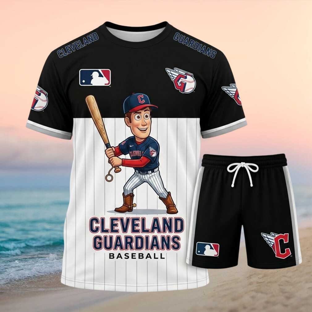 Cleveland Guardians Baseball Woody Character Fan Shirt
