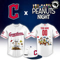Cleveland Guardians x Peanuts Night Limited Edition Baseball Jersey