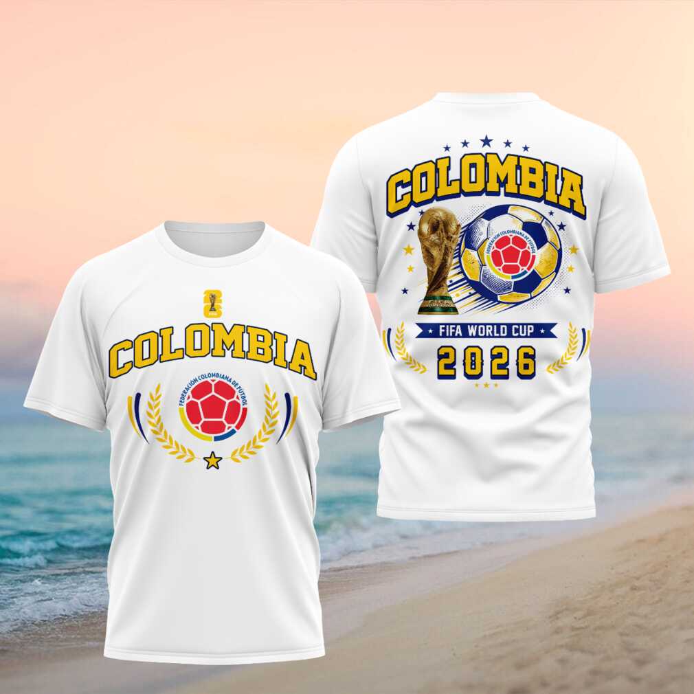 Colombia FIFA World Cup 2026 Football Tournament National Team Fans Shirt - Limotees LLC