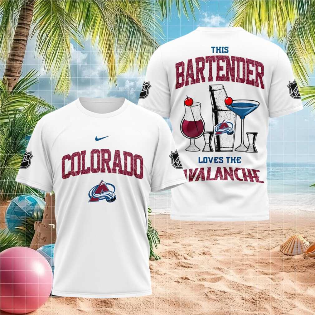 Colorado Avalanche Bartender Hockey Graphic Shirt NHL Fan Shirt - Limotees LLC