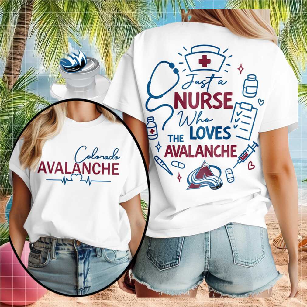 Colorado Avalanche Nurse Medical Stethoscope Hockey Shirt