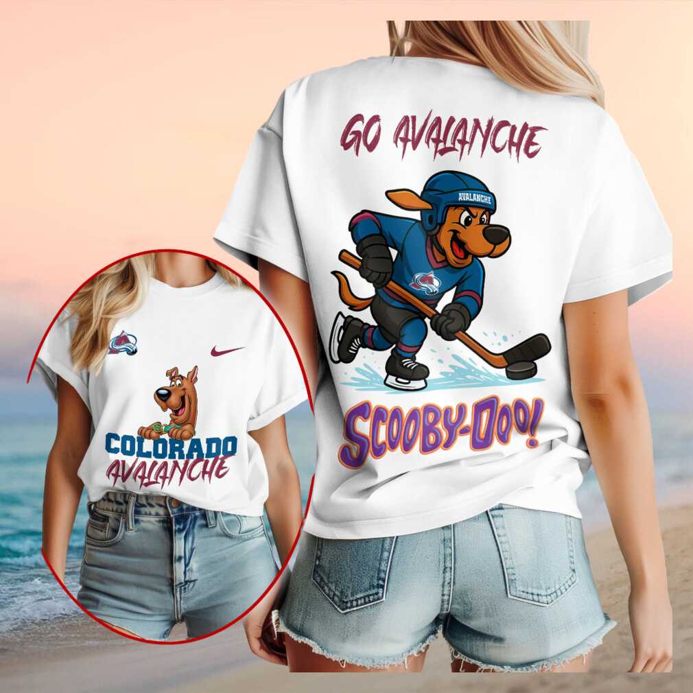 Colorado Avalanche Scooby Doo Hockey Cartoon Fan Shirt