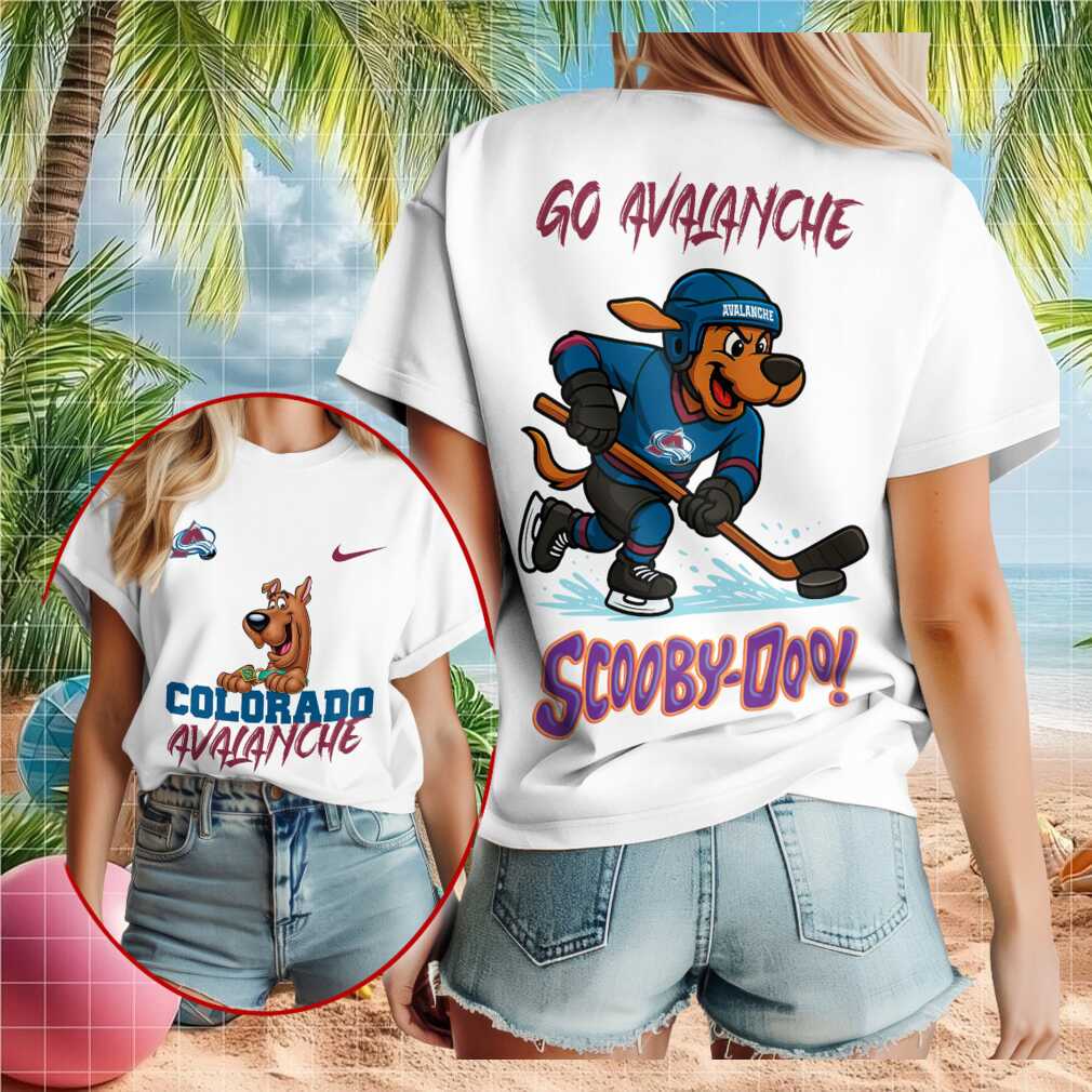 Colorado Avalanche Scooby Doo Hockey Cartoon Fan Shirt