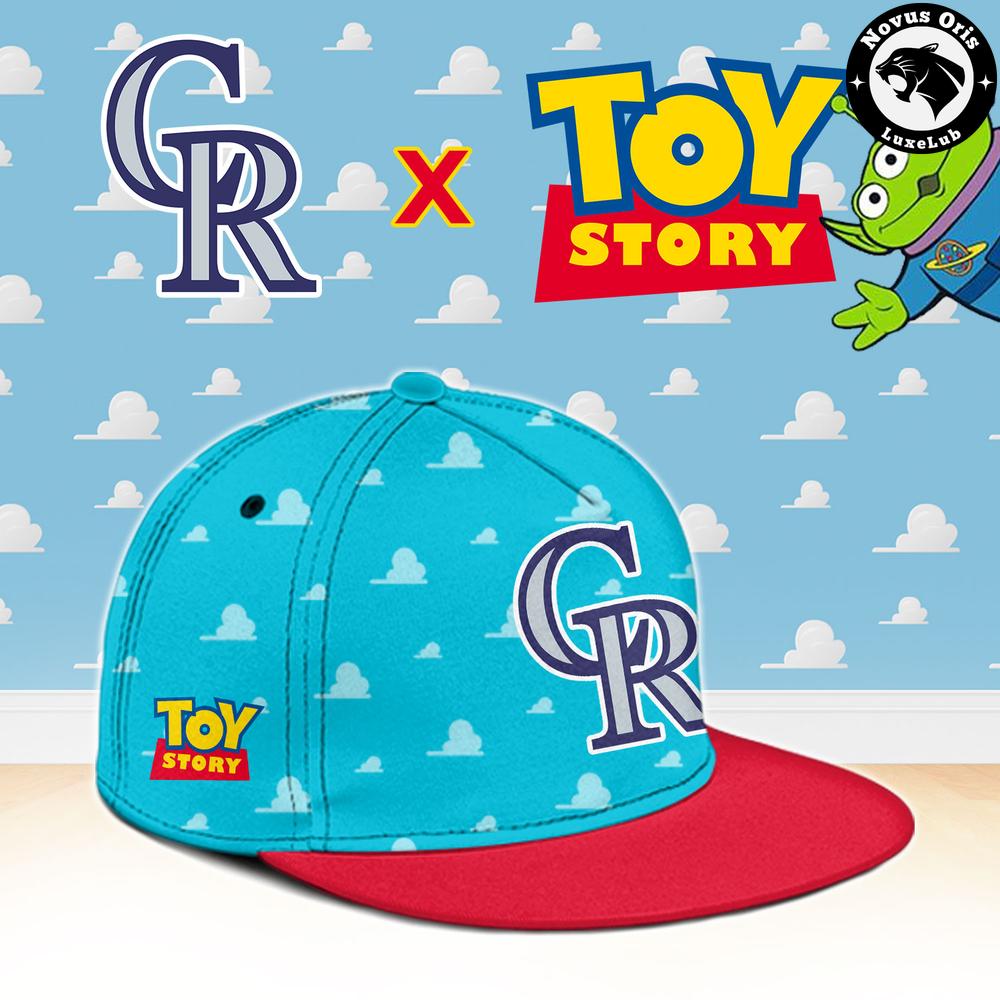 Colorado Rockies x Toy Story Night Woody Buzz Lightyear Custom Baseball Jersey