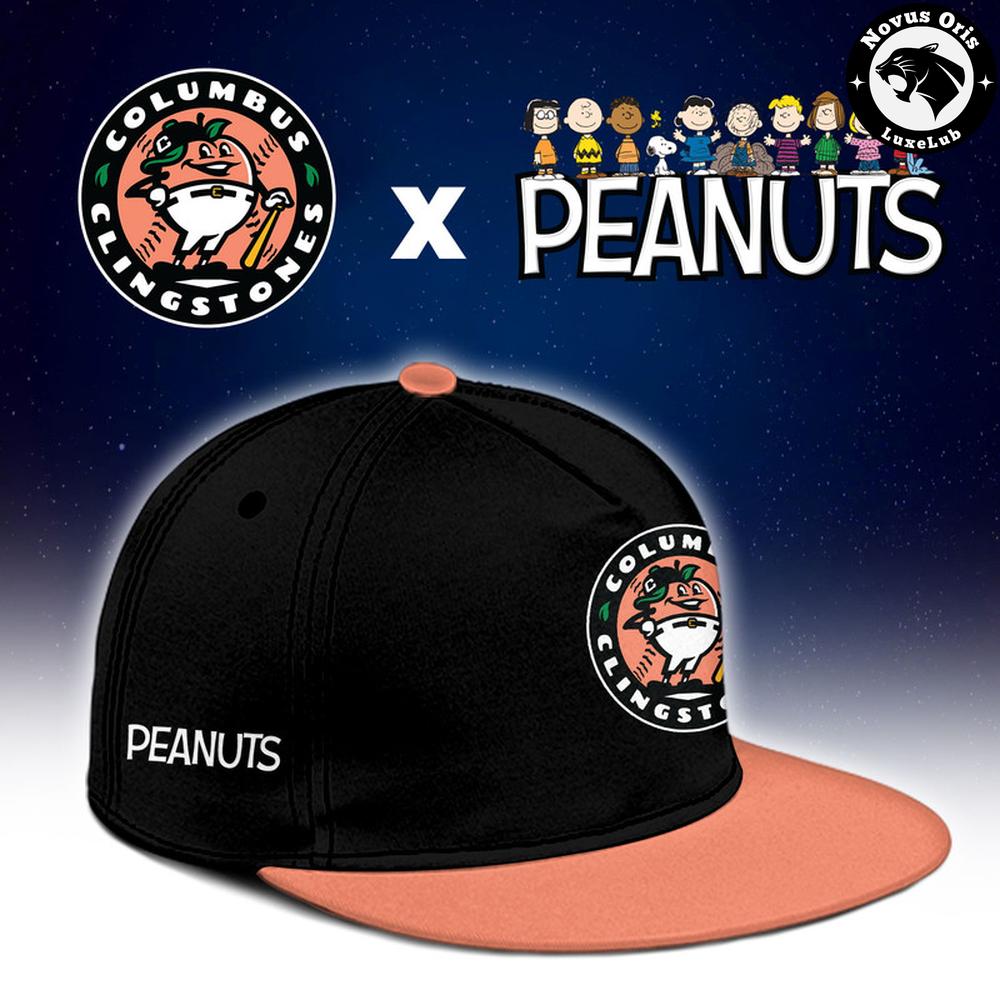 Columbus Clingstones x Peanuts Night Limited Edition Baseball Jersey