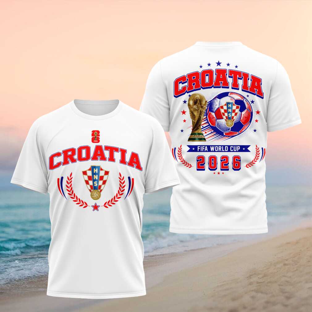 Croatia FIFA World Cup 2026 Football Tournament National Team Fans Shirt - Limotees LLC
