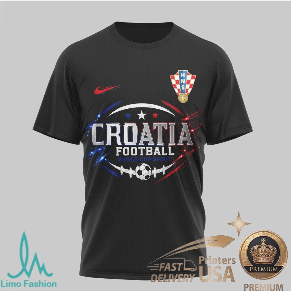 Croatia Soccer World Cup 2026 Shakira Fan Art Unisex T Shirt - Limotees LLC