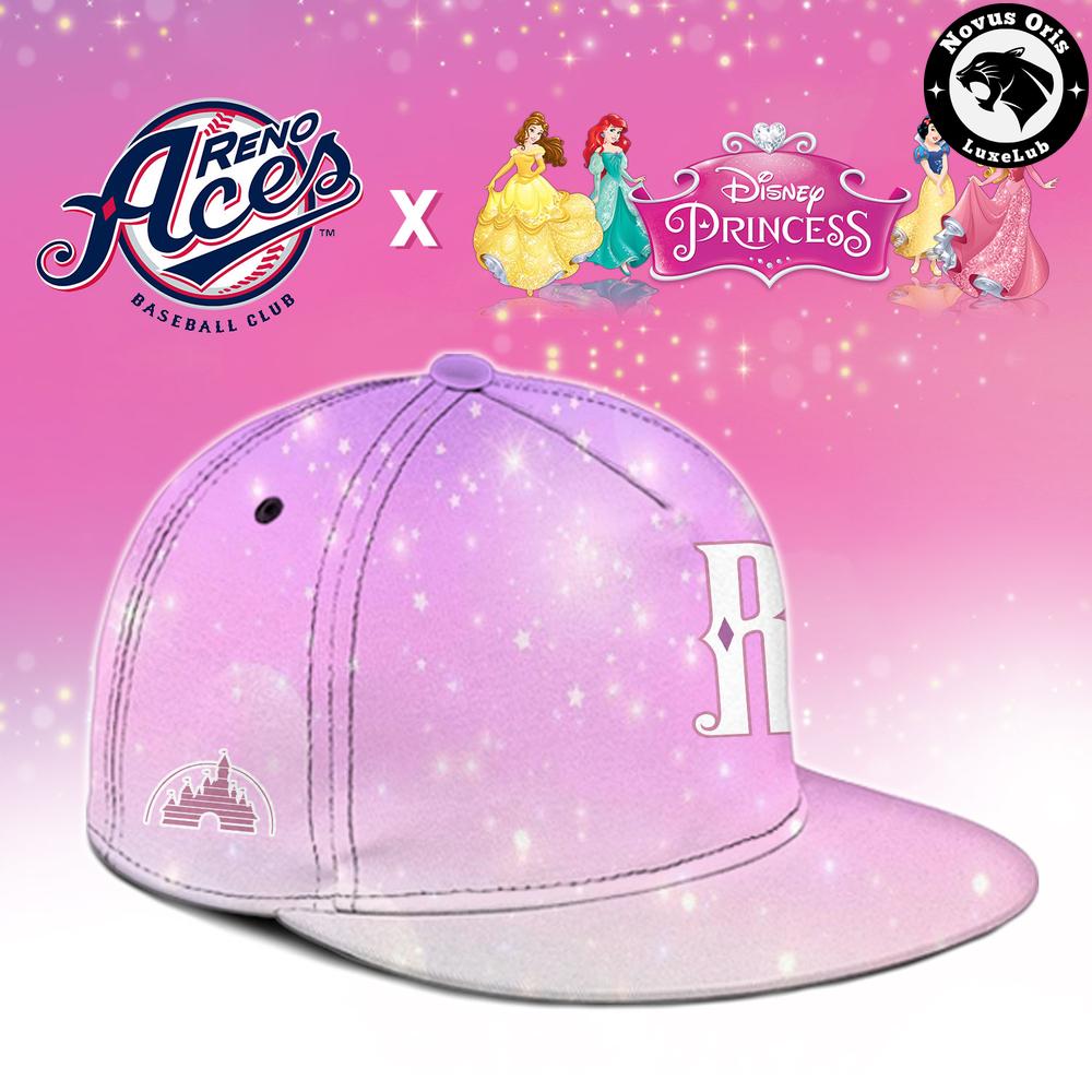 Custom Reno Aces x Disney Princess Baseball Jersey