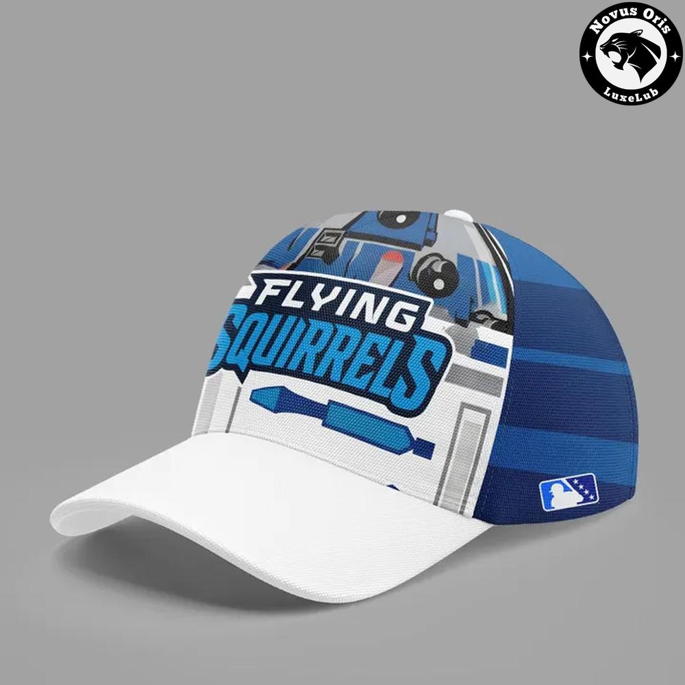 Custom Richmond Flying Squirrels R2-D2 Star Wars Baseball Jersey