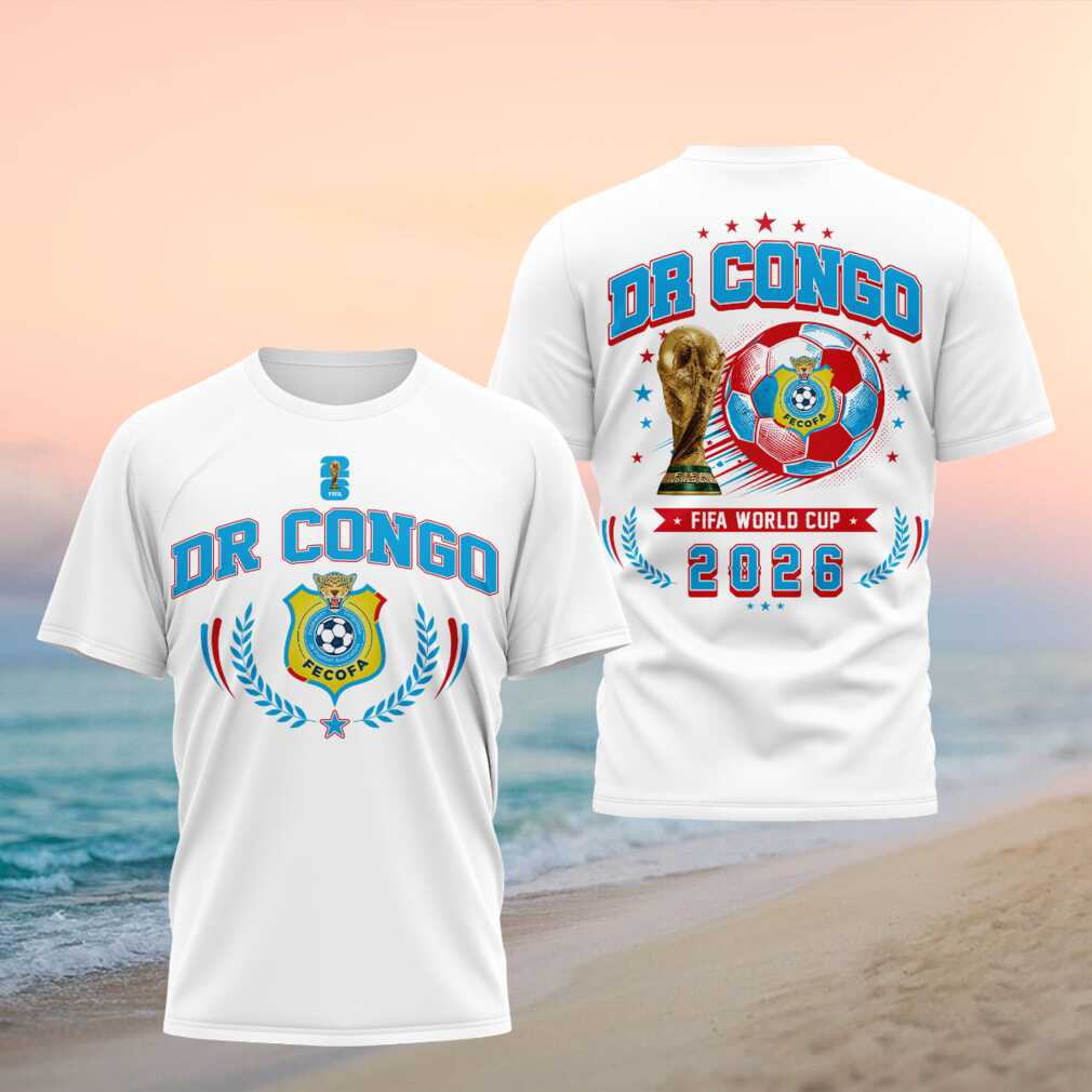 DR Congo FIFA World Cup 2026 Football Tournament National Team Fans Shirt - Limotees LLC
