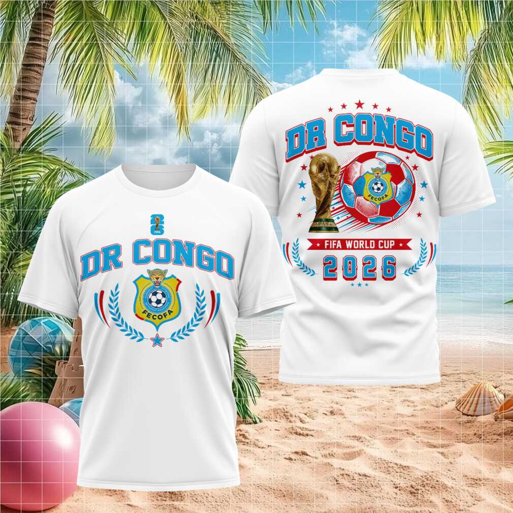 DR Congo FIFA World Cup 2026 Football Tournament National Team Fans Shirt - Limotees LLC