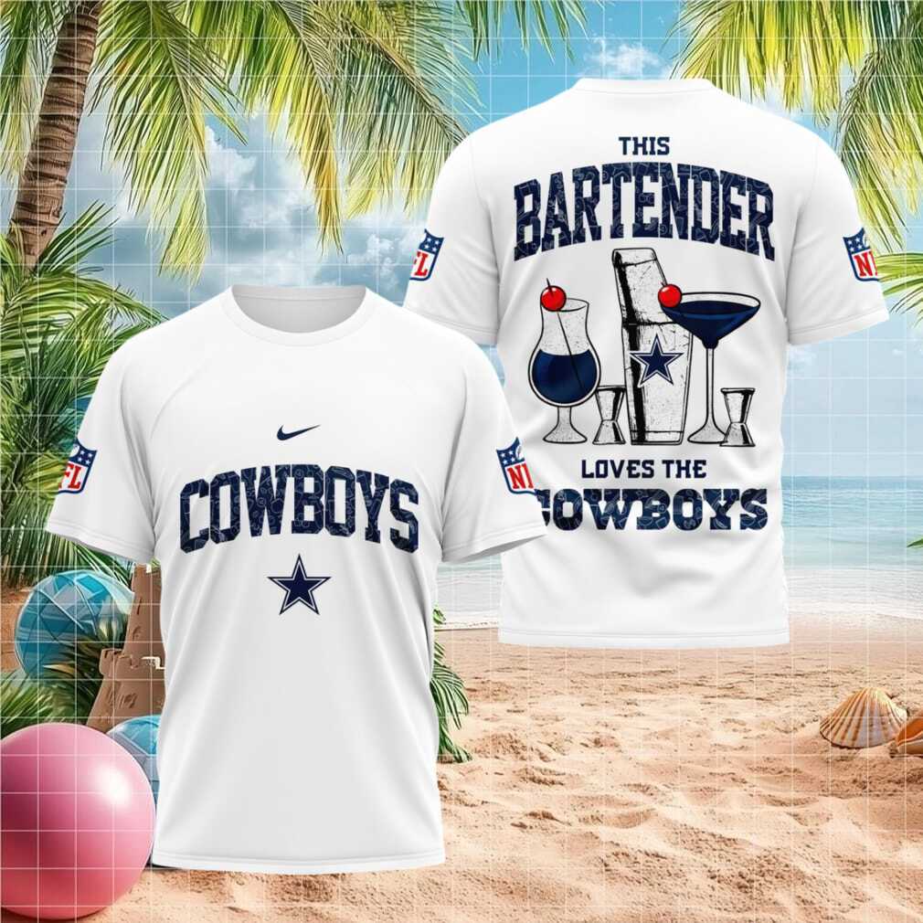 Dallas Cowboys Bartender Cocktail American Football Fan Shirt - Limotees LLC