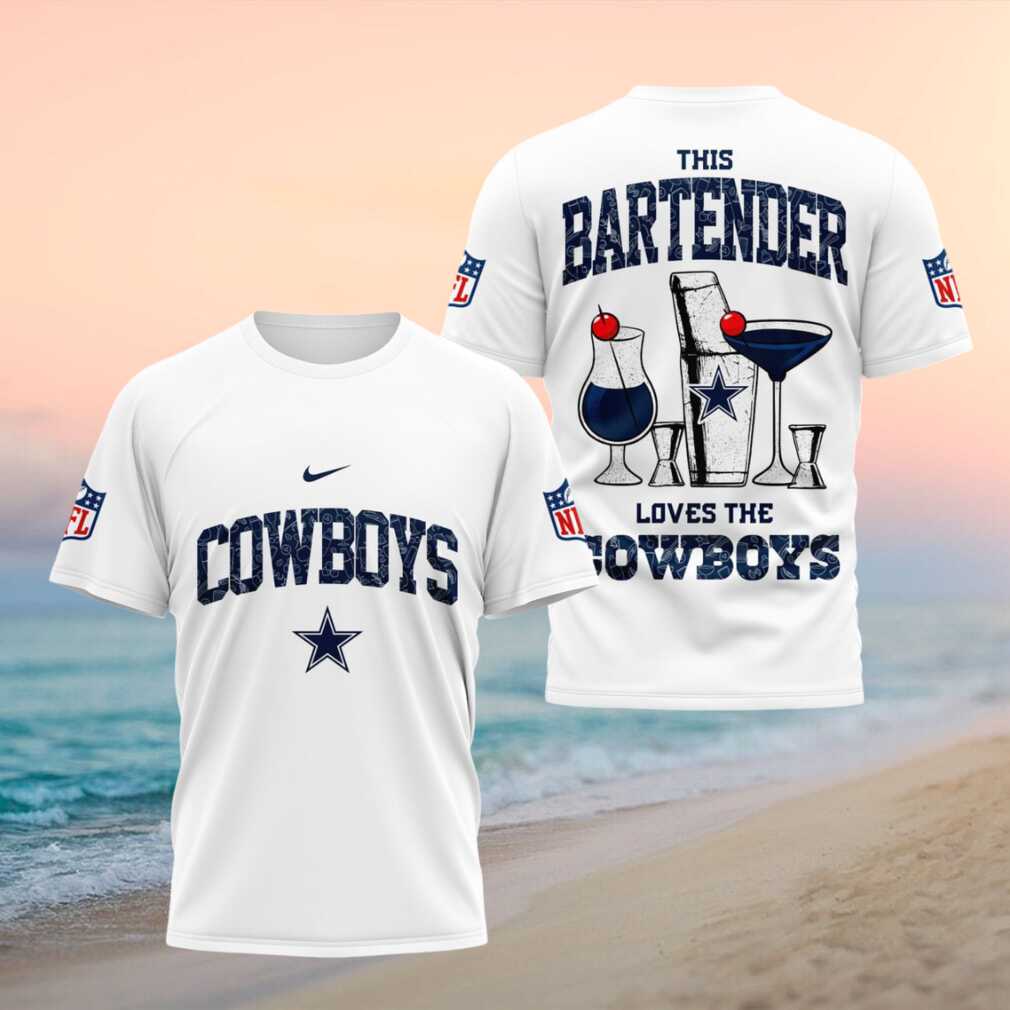 Dallas Cowboys Bartender Cocktail American Football Fan Shirt - Limotees LLC