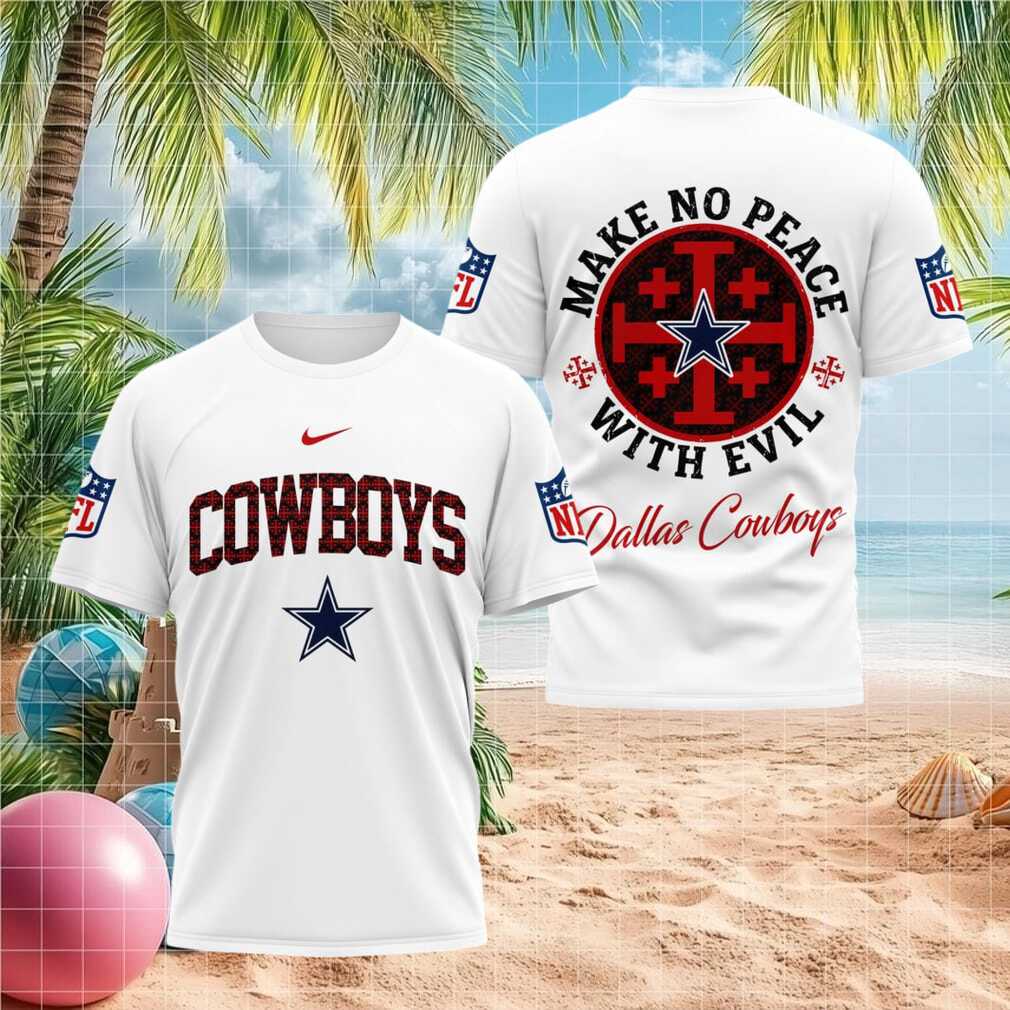 Dallas Cowboys Football Make No Peace With Evil Shirt - Limotees LLC