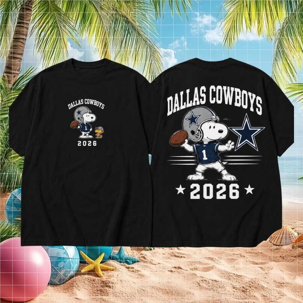 Dallas Cowboys Football Snoopy 2026 Shirt