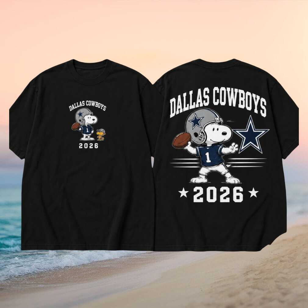 Dallas Cowboys Football Snoopy 2026 Shirt