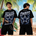 Dallas Cowboys Football Team Americas Team Vintage Retro Metallic Style Men Women Fans Shirt