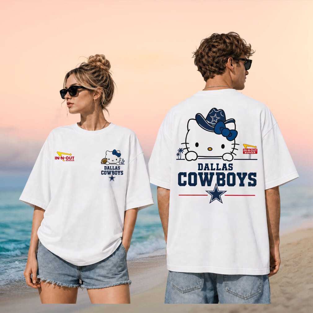 Dallas Cowboys Hello Kitty Cowboy Hat Shirt