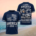 Dallas Cowboys NFL Football Fan 250 Years of America Independence Patriotic Shirt