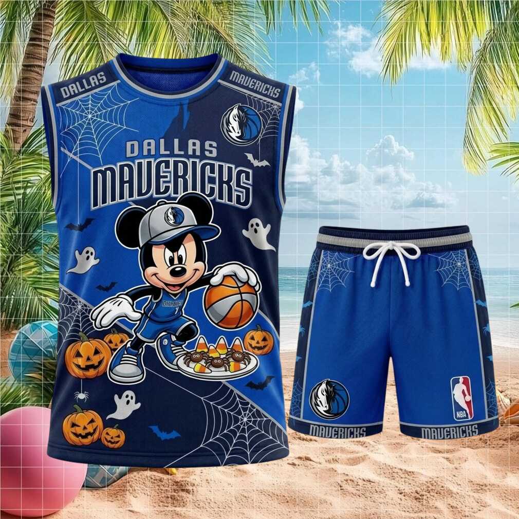 Dallas Mavericks Mickey Mouse Halloween Sports Shirt