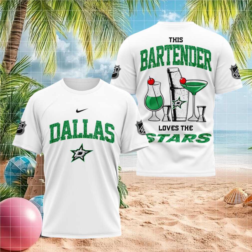 Dallas Stars Bartender Hockey Graphic Shirt NHL Fan Shirt - Limotees LLC