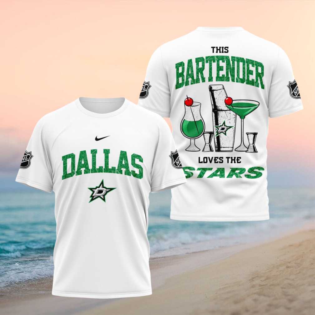 Dallas Stars Bartender Hockey Graphic Shirt NHL Fan Shirt - Limotees LLC
