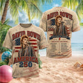 David Bowie America 250 Glam Rock Icon Patriotic Shirt - Limotees LLC