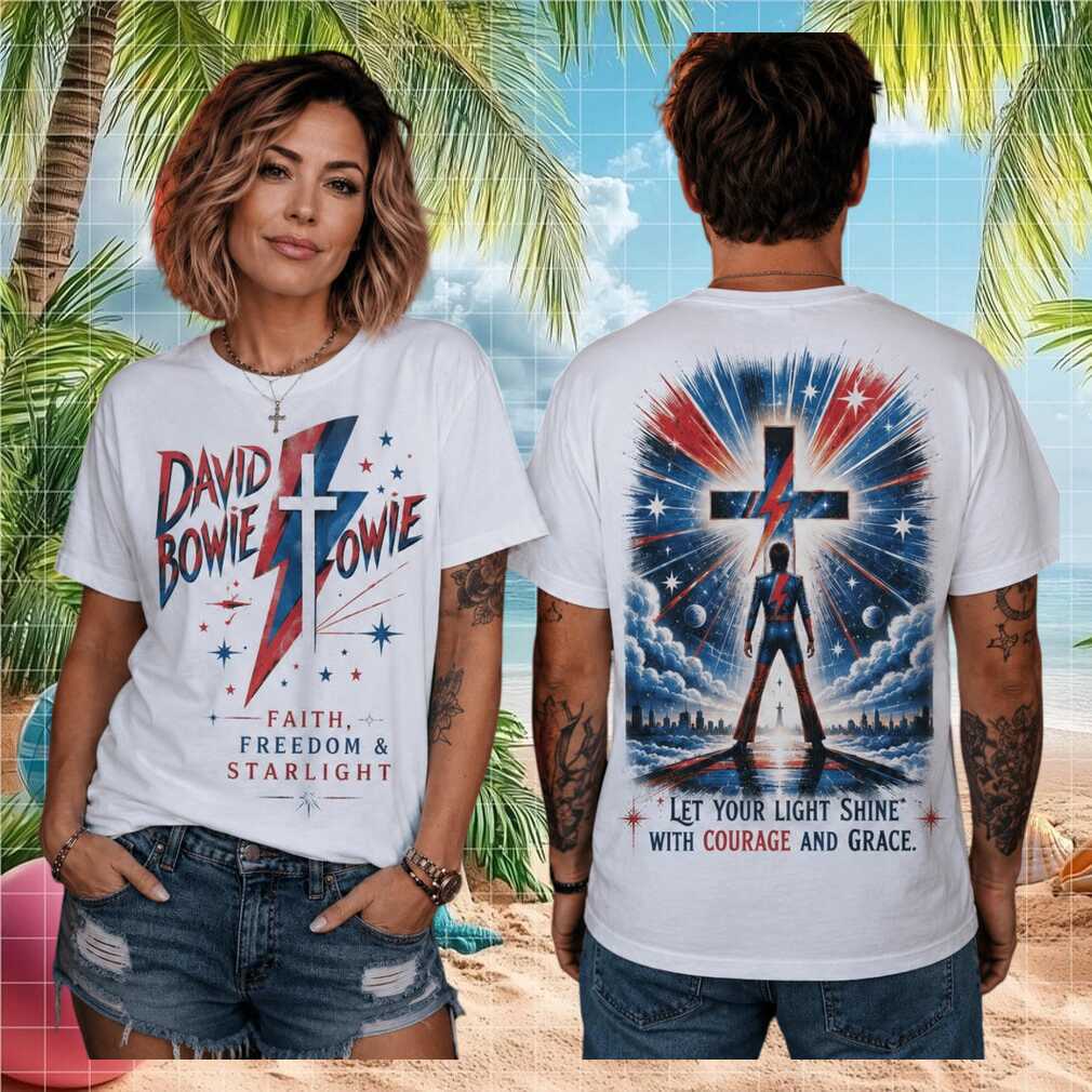 David Bowie Starman Concert Rock Music Gift For Shirt