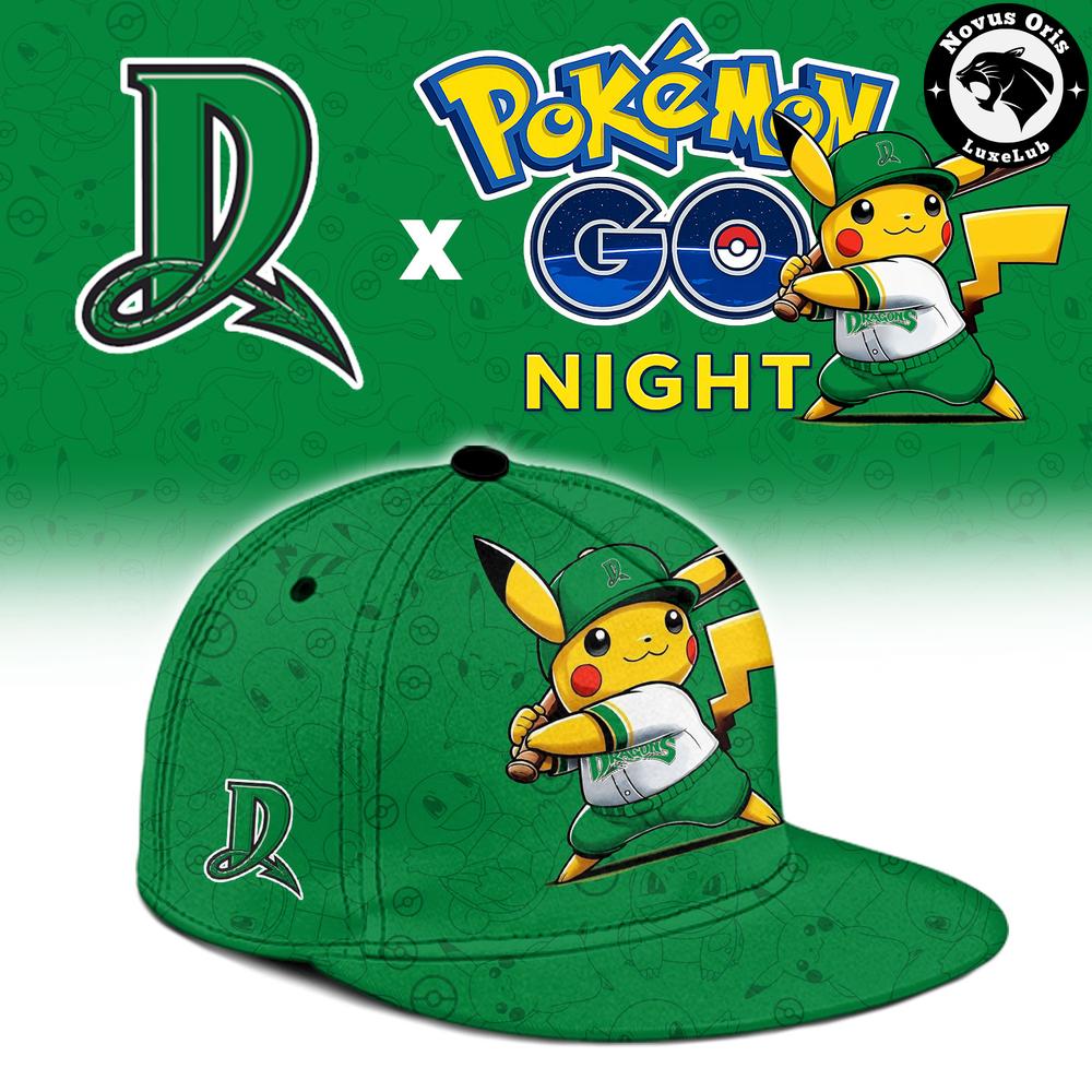 Dayton Dragons x Pokemon GO Night 2026 Limited Edition Baseball Jersey
