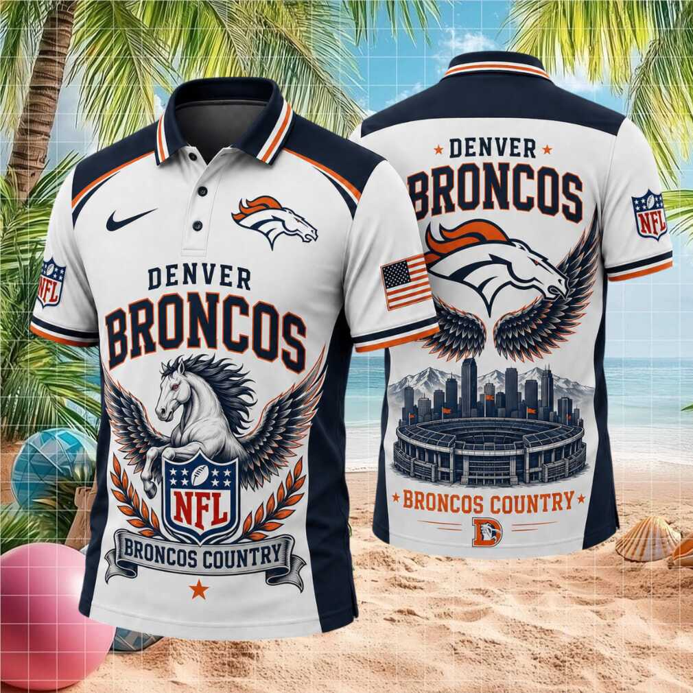 Denver Broncos Football Stadium Winged Horse Shirt - Limotees LLC