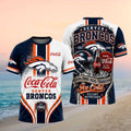 Denver Broncos Football Team Coca Cola Ice Cold Refreshing Shirt