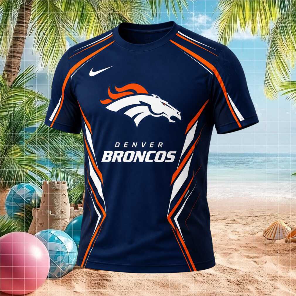 Denver Broncos Football Team Logo Athletic Shirt