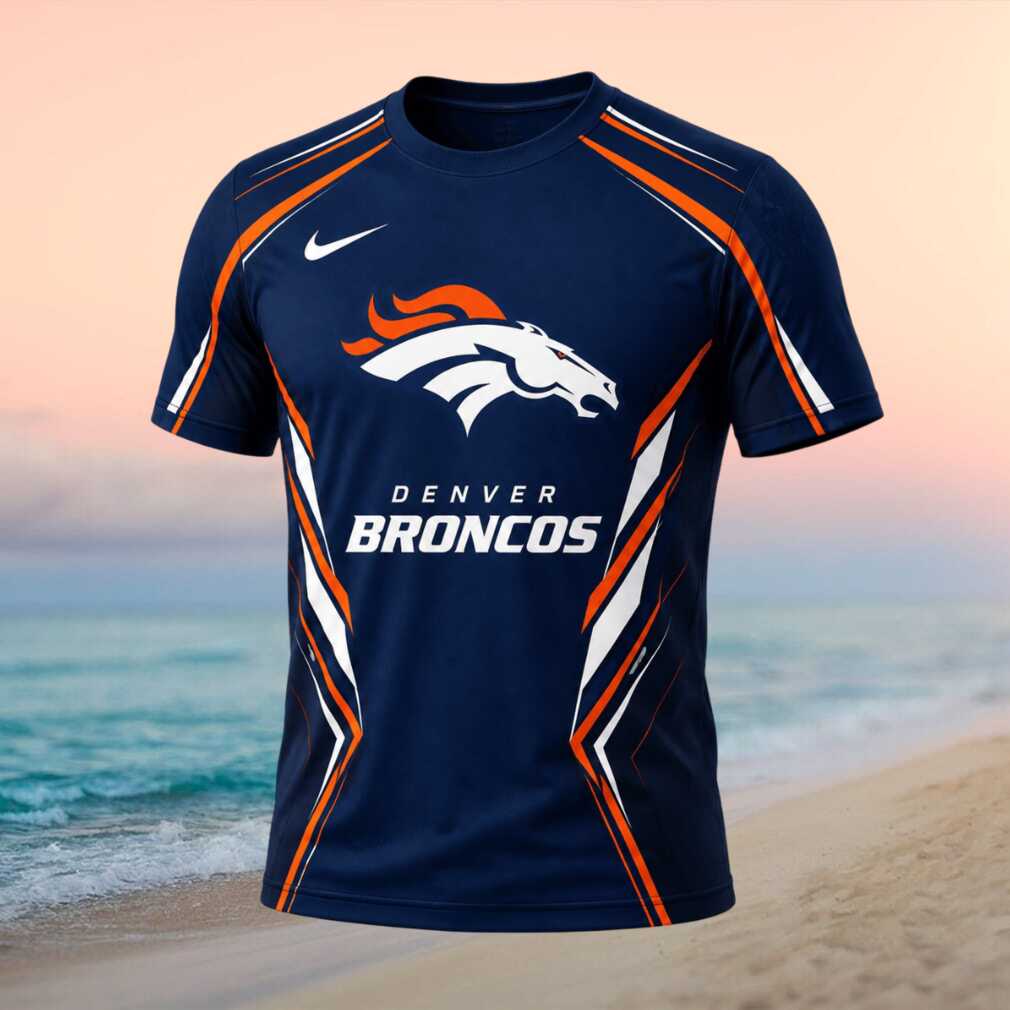 Denver Broncos Football Team Logo Athletic Shirt