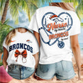 Denver Broncos Nurse Heartbeat Stethoscope Shirt
