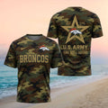 Denver Broncos US Army Military Camo Shirt - Limotees LLC