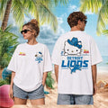 Detroit Lions Hello Kitty Cowboy Hat Shirt