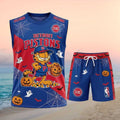 Detroit Pistons Garfield Halloween Pumpkin Basketball Shirt